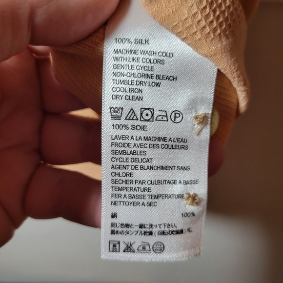 Tommy Bahama Original fit 100% silk Short sleeve Tone on tone design size XL - Picture 8 of 8